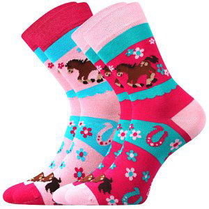 Ponožky BOMA Horsik mix 2 páry 30-34 101217