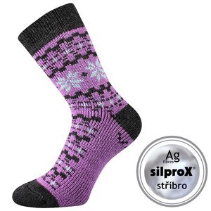 VOXX ponožky Trondelag fialové 1 pár 35-38 117180