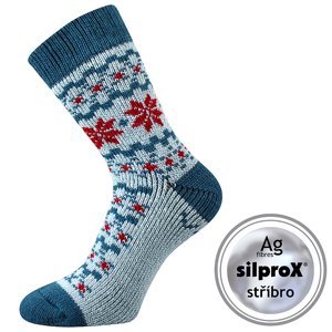 VOXX ponožky Trondelag azure 1 pár 39-42 117191