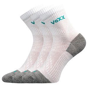 VOXX ponožky Rexon 01 biele 3 páry 35-38 117296