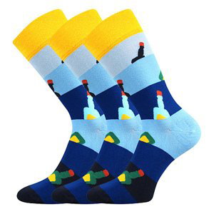 Ponožky LONKA Twidor fľaše 3 páry 43-46 117453
