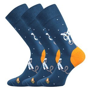 Ponožky LONKA Twidor cosmonaut 3 páry 43-46 117463