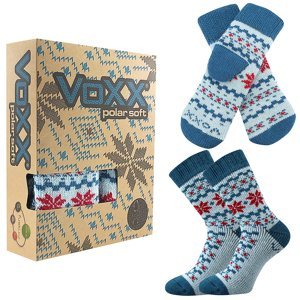 VOXX ponožky Trondelag set azure 1 ks 39-42 117523