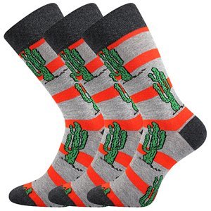 Ponožky LONKA Depate kaktusy 3 páry 43-46 118162