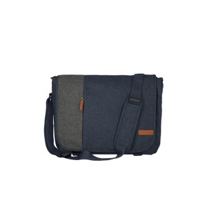 Cestovná taška Travelite Basics messenger ME Navy/grey 14 L TRAVELITE-96346-20