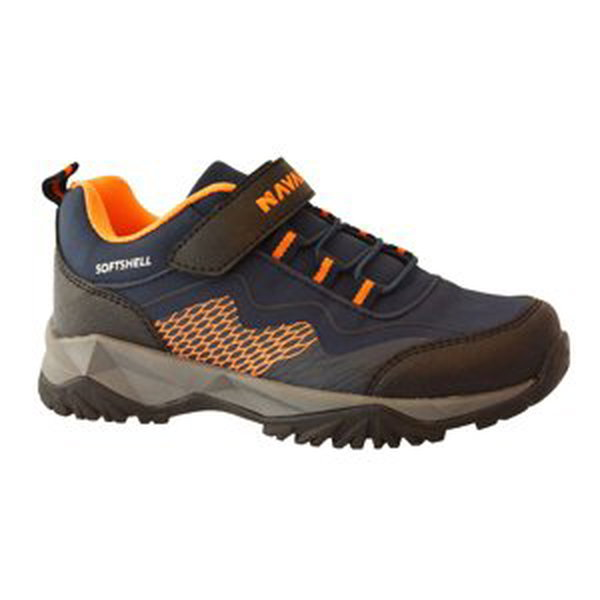 Navaho N7-509-27-02 Detská softshellová obuv modro / oranžová 31