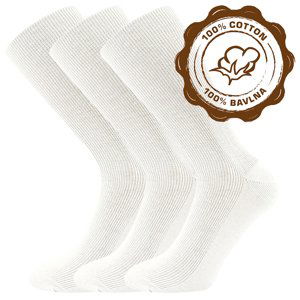 Ponožky LONKA Halik white 3 páry 38-39 118439