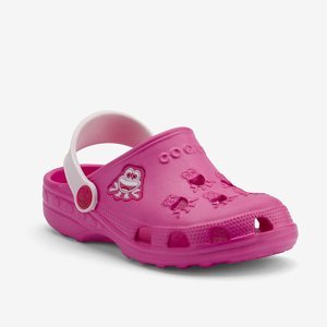 Coqui LITTLE FROG 8701 Detské sandále Lt. fuchsia/Pale pink 22-23