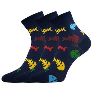 LONKA ponožky Dorwin ryby 3 pár 35-38 118679