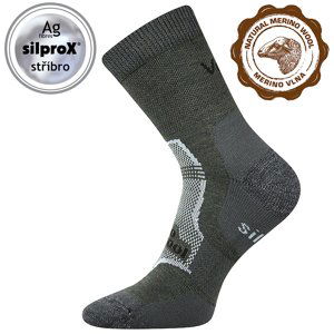 VOXX Granite ponožky tmavozelené 1 pár 39-42 110508