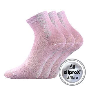 VOXX Adventurik ponožky svetlo fialové 3 páry 20-24 100007