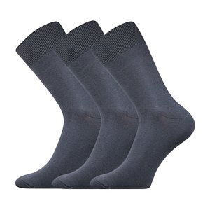 Ponožky BOMA Radovan-a tmavo šedé 3 páry 43-46 110920