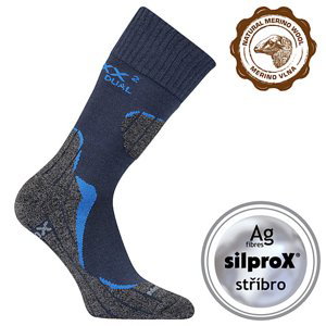 VOXX Dualix ponožky tmavomodré 1 pár 39-42 109005