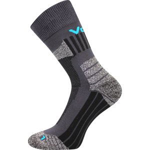 VOXX Egoist ponožky L+P tmavo šedé 1 pár 47-50 114706