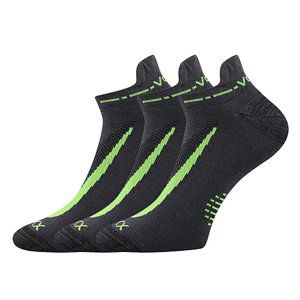 VOXX ponožky Rex 10 tmavo šedé 3 páry 43-46 113567