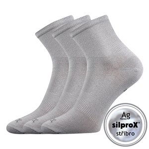 VOXX Ponožky Regular light grey 3 páry 35-38 110200