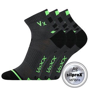 VOXX Mayor silproX ponožky tmavosivé 3 páry 35-38 110545