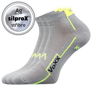 Ponožky VOXX Kato svetlo šedé 3 páry 35-38 112257