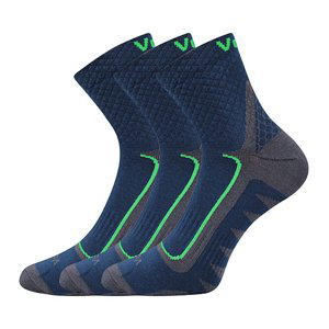 VOXX ponožky Kryptox tmavomodré 3 páry 43-46 116446
