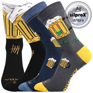 Ponožky VOXX PiVoXX IIIII - mix 5 3 páry 47-50 114537