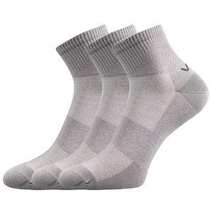 Ponožky VOXX Metym light grey 3 páry 35-38 115039