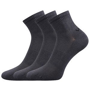 VOXX ponožky Metym tmavo šedé 3 páry 43-46 115050