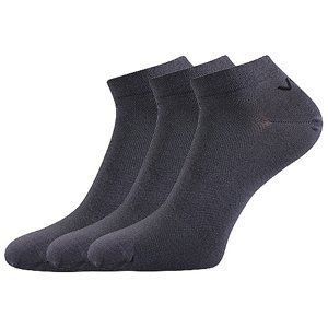 VOXX ponožky Metys tmavo šedé 3 páry 35-38 115055