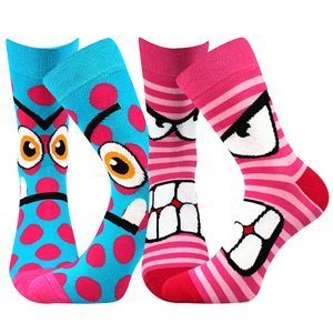 Ponožky BOMA Face mix B 2 páry 27-32 116624
