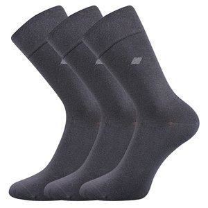 LONKA Diagon ponožky tmavosivé 3 páry 39-42 115501