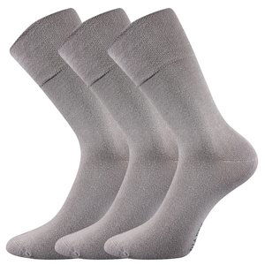 LONKA Diagram ponožky svetlo šedé 3 páry 35-38 115449
