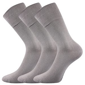 LONKA Diagram ponožky svetlo šedé 3 páry 47-50 115473