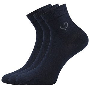 LONKA Filiona ponožky tmavomodré 3 páry 39-42 116338