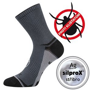 VOXX ponožky Optifan 03 tmavo šedé 1 pár 43-46 116436