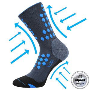 VOXX kompresné ponožky Finish dark blue 1 pár 43-46 116745