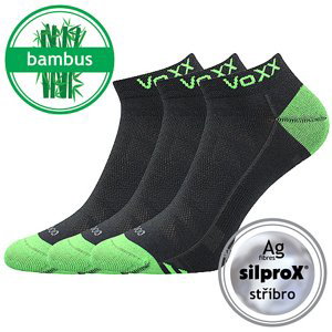 VOXX ponožky Bojar tmavosivé 3 páry 35-38 116573