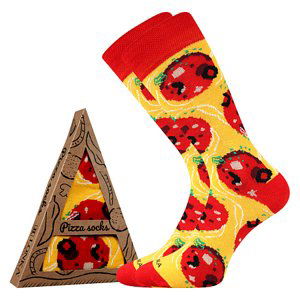 Ponožky LONKA Pizza 4 1 pár 42-45 117045