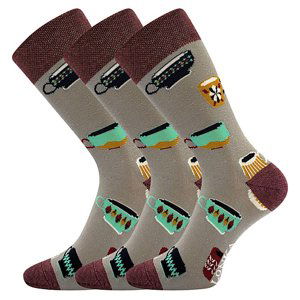 Ponožky LONKA Woodoo 19/neck 3 páry 35-38 117707