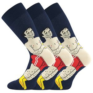 Ponožky LONKA Woodoo 31/brewer 3 páry 43-46 118362