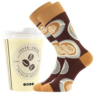 Ponožky LONKA Coffee 2 1 ks 38-41 118213