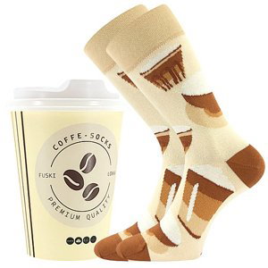 Ponožky LONKA Coffee 3 1 ks 38-41 118214