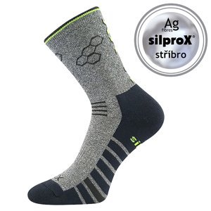 VOXX Virgo ponožky svetlosivé melé 1 pár 43-46 117231