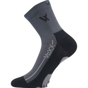 VOXX ponožky Barefootan tmavo šedé 3 páry 43-46 118588