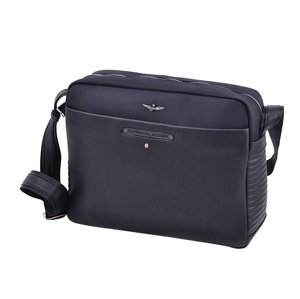 Taška cez rameno Aeronautica Militare SKY AM-453-01 black 10 L