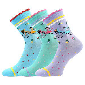 LONKA ponožky Francesca mix A 3 páry 35-38 118925