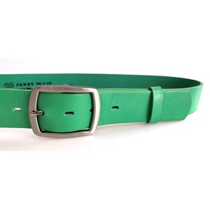 PENNY BELTS 4630 Dámsky kožený opasok zelený 90cm