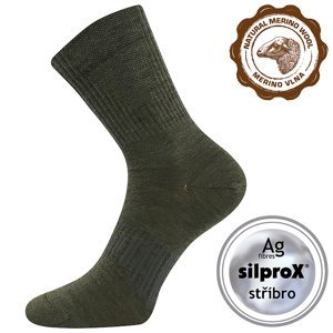 VOXX Powrix khaki ponožky 1 pár 43-46 119322