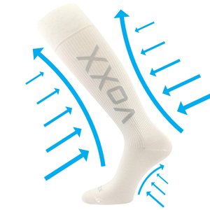 VOXX kompresné ponožky Venom white 1 pár 39-42 119332