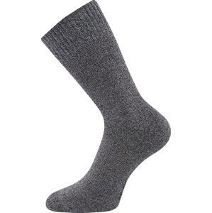 VOXX ponožky Wolis tmavo šedé melé 1 pár 35-38 119048