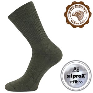 VOXX Twarix khaki ponožky 1 pár 39-42 119357