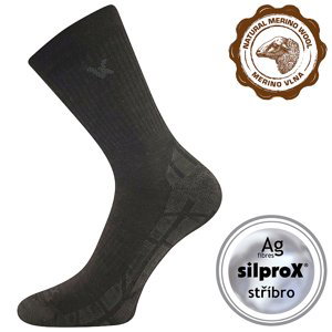 VOXX ponožky Twarix hnedé 1 pár 43-46 119366